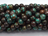 Natural Chrysocolla 8mm Round-BeadXpert