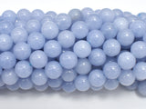 Malaysia Jade - Aquamarine, 8mm (8.5mm) Round-BeadXpert