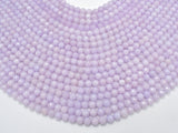 Jade Beads, Lavender, 6mm Faceted Round, 15.5 Inch-Gems: Round & Faceted-BeadXpert