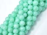 Jade Beads-Light Green, 10mm Round Beads-Gems: Round & Faceted-BeadXpert