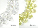 CZ beads, 6 x 9 mm Faceted Teardrop-Cubic Zirconia-BeadXpert