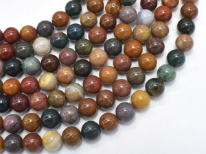 Ocean Jasper, 8mm Round beads-BeadXpert