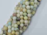 Amazonite Beads, 8mm, Round Beads-BeadXpert