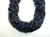 Blue Sapphire Beads, 3mm(3.5mm) Faceted Round, 15.5 Inch-Agate: Round & Faceted-BeadXpert