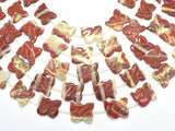 Red Jasper Beads, 21x24mm Animal Carving Beads-Monkey-Gems:Assorted Shape-BeadXpert
