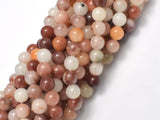 Jade - Multicolor, 8mm Round-Gems: Round & Faceted-BeadXpert