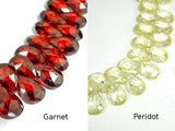 CZ beads, 6 x 9 mm Faceted Pear Briolette-Cubic Zirconia-BeadXpert