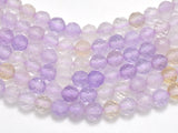 Ametrine Beads, 3mm (3.3mm) Micro Faceted Round-Gems: Round & Faceted-BeadXpert