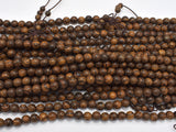 Tiger Skin Sandalwood Beads, 8mm Round Beads-BeadXpert
