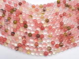 Fire Cherry Quartz Beads, Round, 8mm-BeadXpert