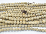 Matte Silkwood Beads, 8mm Round Beads-Wood-BeadXpert