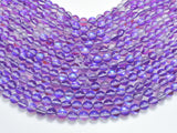 Mystic Aura Quartz - Purple, 6mm (6.5mm)-BeadXpert