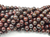 Tiger Iron Beads, Round, 8mm-Gems: Round & Faceted-BeadXpert