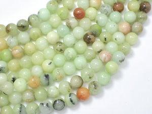 Jade - Light Green, 8mm, Round-BeadXpert