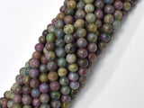 Ruby Apatite, Ruby in Kyanite, 6mm Round Beads-BeadXpert