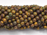 Candy Jasper Beads, 6mm (6.5mm), Round, 15 Inch-BeadXpert