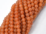 Red Aventurine Beads, 6mm Round Beads-Gems: Round & Faceted-BeadXpert