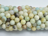 Amazonite Beads, 8mm, Round Beads-BeadXpert