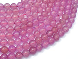 Jade Beads-Mauve, 8mm Round Beads-Gems: Round & Faceted-BeadXpert