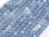 Jade Beads-Blue Gray, 6mm (6.3mm) Round Beads-Gems: Round & Faceted-BeadXpert