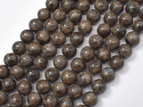 Chocolate Labradorite Beads, 10mm (10.4mm)-Gems: Round & Faceted-BeadXpert