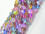 Mystic Aura Quartz-Multi Color, 6mm (6.3mm)-Gems: Round & Faceted-BeadXpert