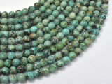 African Turquoise Beads, 6m Round-Gems: Round & Faceted-BeadXpert