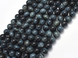 Blue Tiger Eye, 8mm Round Beads-BeadXpert
