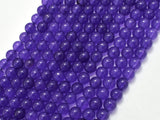 Jade - Amethyst, 6mm (6.3mm) Round-Gems: Round & Faceted-BeadXpert