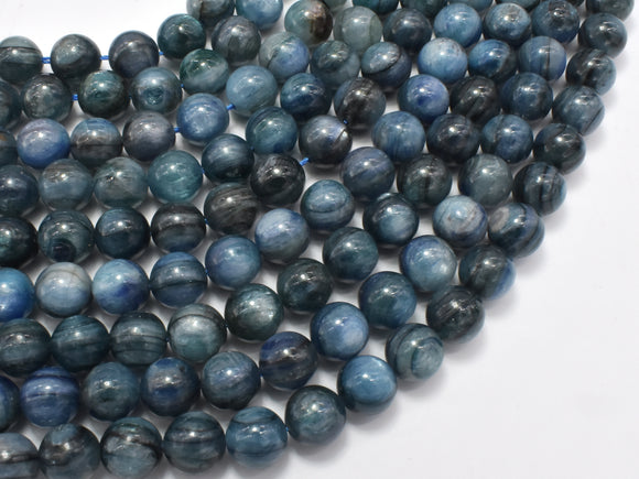 Kyanite, 8mm Round Beads, 15.5 Inch-Gems: Round & Faceted-BeadXpert