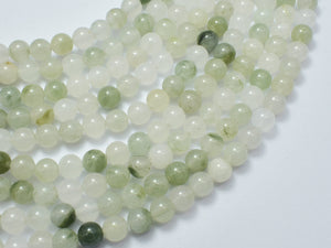 Natural Jade 6mm (6.7mm) Round-BeadXpert