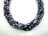 Sodalite Beads, Round, 4mm-Gems: Round & Faceted-BeadXpert