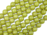 Olive Jade Beads, 10mm Round Beads-Gems: Round & Faceted-BeadXpert
