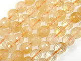 Genuine Citrine Beads, 12mm Faceted Round Beads-Gems: Round & Faceted-BeadXpert