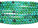 Chrysocolla, 14mm Round Beads-Gems: Round & Faceted-BeadXpert