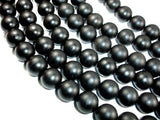 Matte Black Stone, 20mm Round Beads-Gems: Round & Faceted-BeadXpert