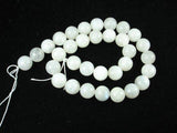 White Moonstone Beads, 12mm Round Beads-Gems: Round & Faceted-BeadXpert