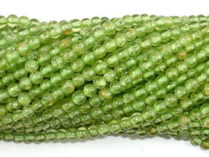 Peridot Beads, 3mm Round Beads-Gems: Round & Faceted-BeadXpert