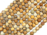 Matte Picture Jasper Beads Round, 6mm-Gems: Round & Faceted-BeadXpert