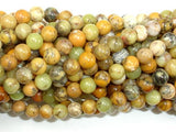 Dendritic Opal Beads, Yellow Moss Opal Beads, 6mm Round Beads-Gems: Round & Faceted-BeadXpert