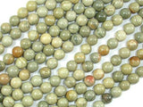 Silver Leaf Jasper Beads, 6mm Round Beads-Gems: Round & Faceted-BeadXpert