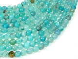 Light Blue Agate Beads, 6mm Faceted Round Beads-Agate: Round & Faceted-BeadXpert