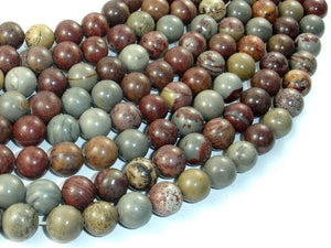 Artistic Jasper, Chohua Jasper, 10mm Round-Gems: Round & Faceted-BeadXpert