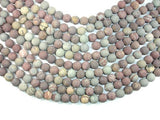 Matte Artistic Jasper, Chohua Jasper, 10mm Round Beads-Gems: Round & Faceted-BeadXpert