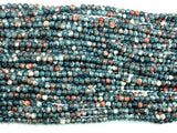 Rain Flower Stone, Gray, 4mm Round Beads-Gems: Round & Faceted-BeadXpert