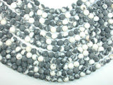 Matte Zebra Jasper Beads, 8mm, Round Beads-Gems: Round & Faceted-BeadXpert
