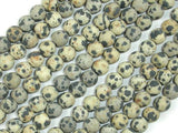 Matte Dalmation Jasper Beads, 6mm Round Beads-Gems: Round & Faceted-BeadXpert