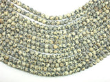 Matte Dalmation Jasper Beads, 6mm Round Beads-Gems: Round & Faceted-BeadXpert