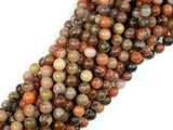 Orange River Jasper, 6mm Round Beads-Gems: Round & Faceted-BeadXpert