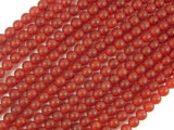 Matte Carnelian Beads, 4mm Round Beads-Gems: Round & Faceted-BeadXpert